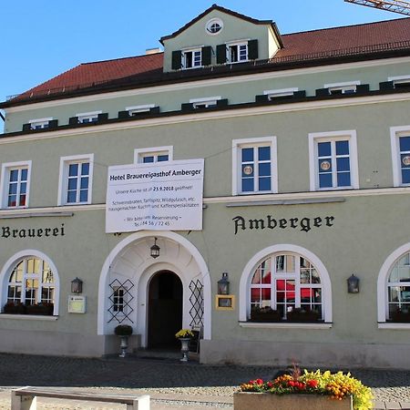Hotel Brauereigasthof Amberger Kosching Exterior foto